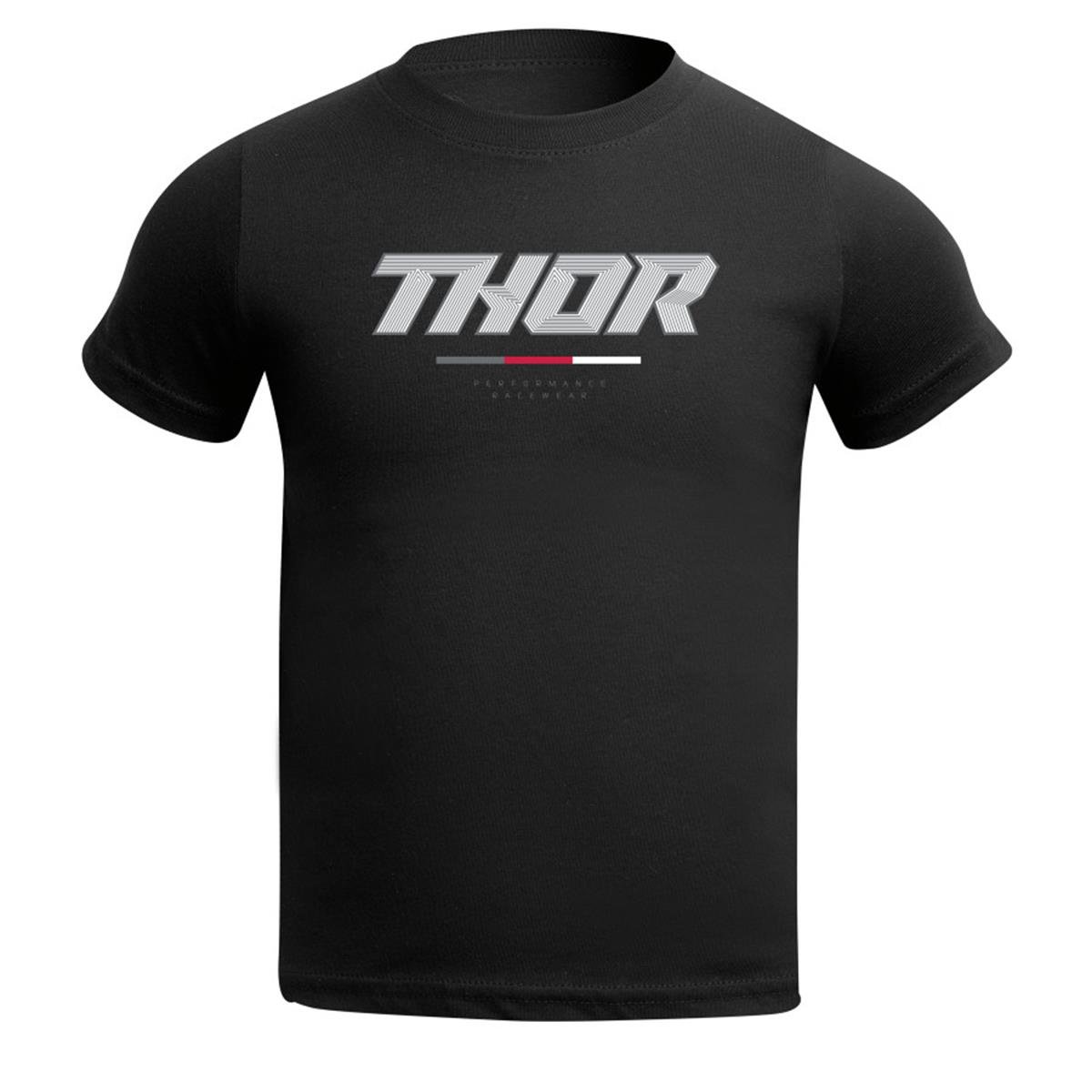 Thor Bimbo T-Shirt Toddler Corpo - Nero