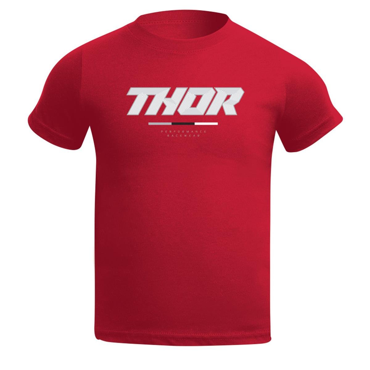 Thor Bimbo T-Shirt Toddler Corpo - Rosso