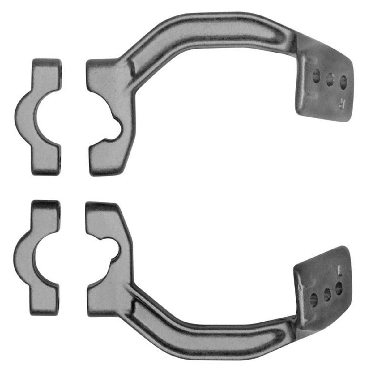 RTECH Handschützer Montage Kit FLX Aluminium, Silber