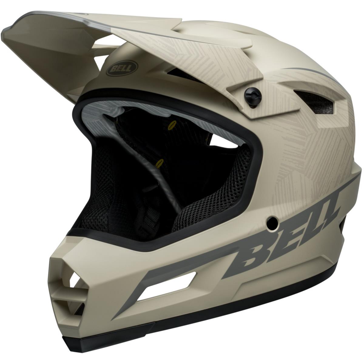 Bell Downhill MTB Helmet Sanction 2 DLX MIPS Step Up Matt Brown/Grey