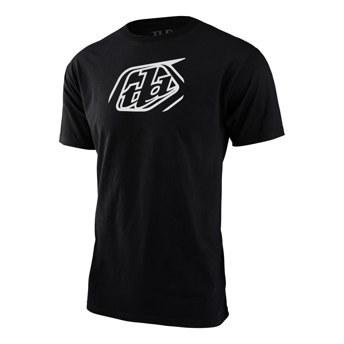 Troy Lee Designs T-Shirt Cropped Badge Black