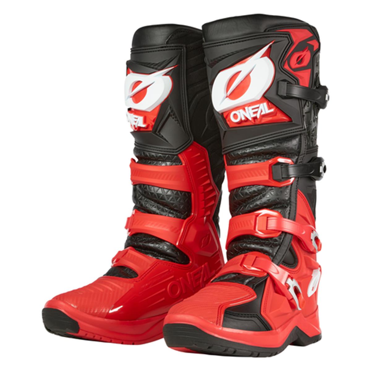 O'Neal Motocross-Stiefel RMX Pro V.24 - Schwarz/Rot