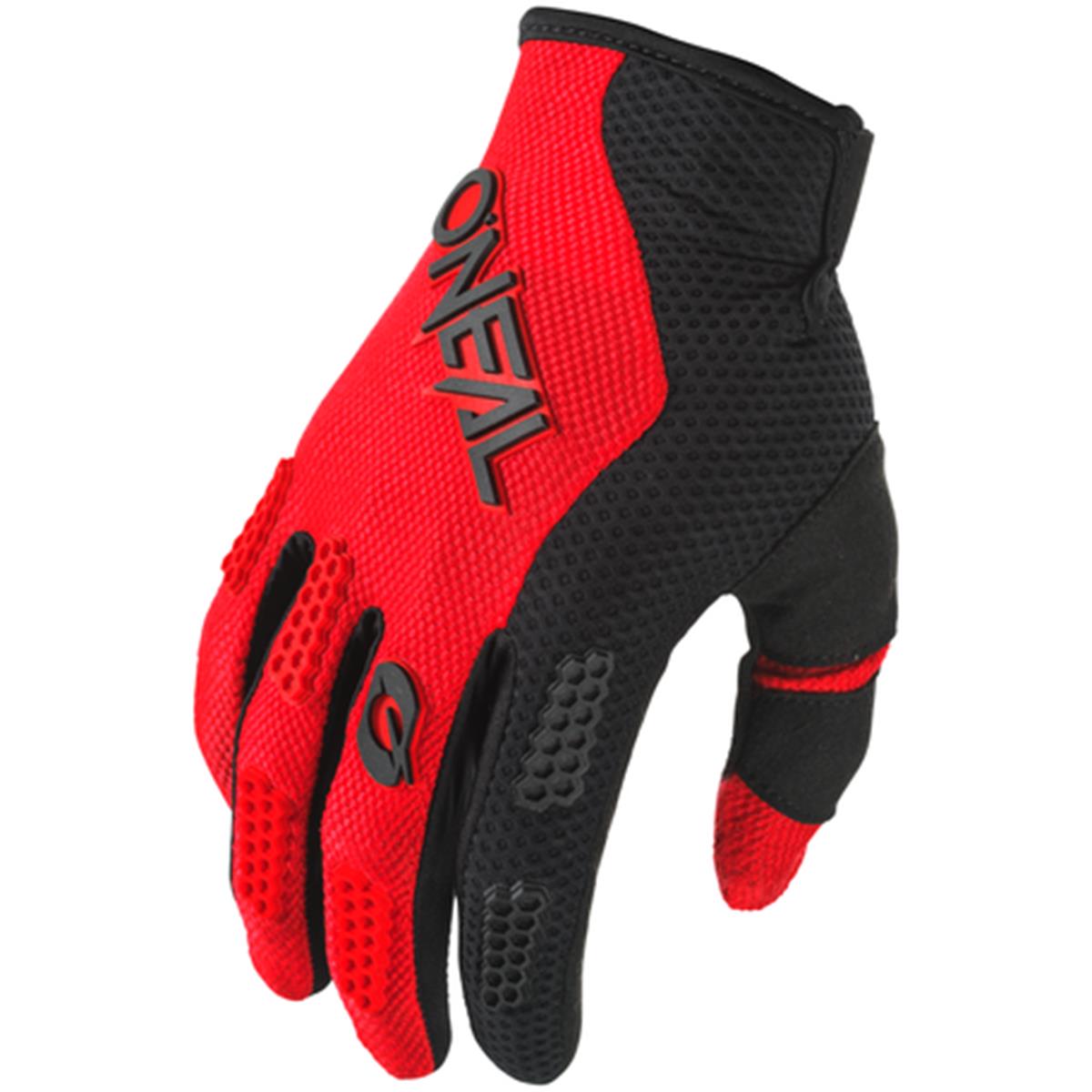 O'Neal Kids Gloves Element Racewear V.24 - Black/Red