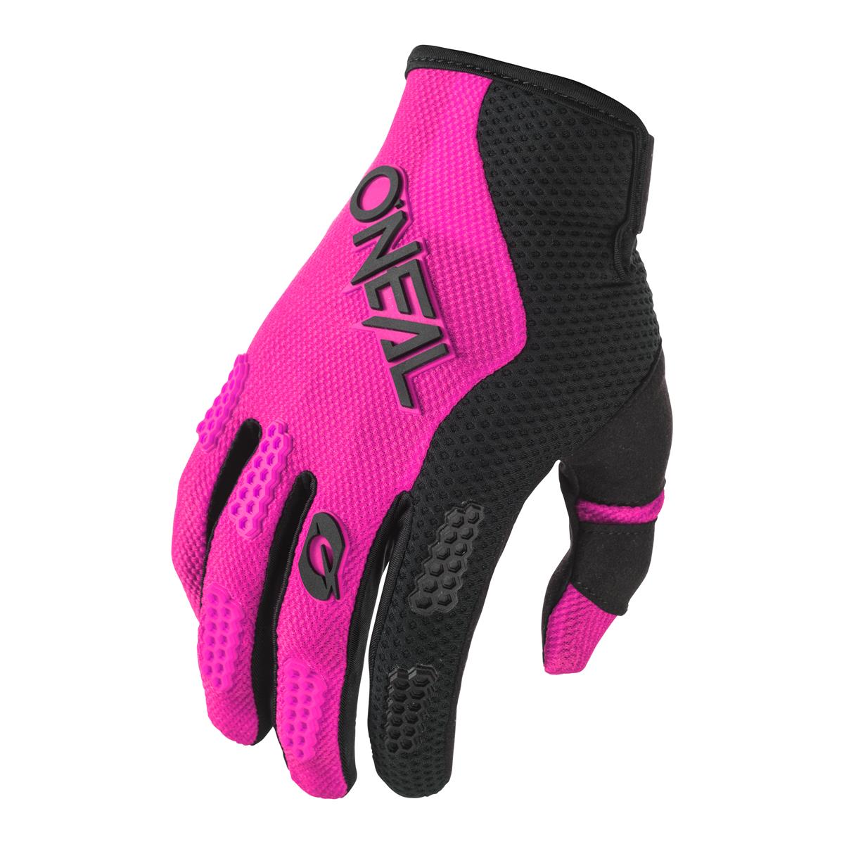 O'Neal Girls Gloves Element Racewear V.24 - Black/Pink