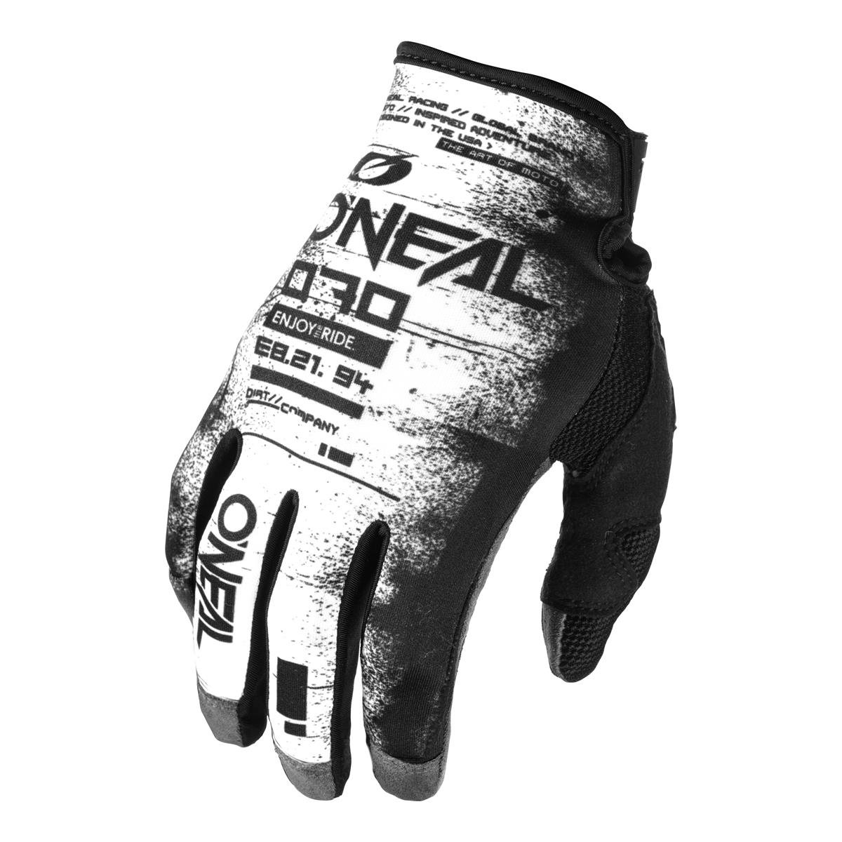 O'Neal Gloves Mayhem Scarz V.24 - Black/White