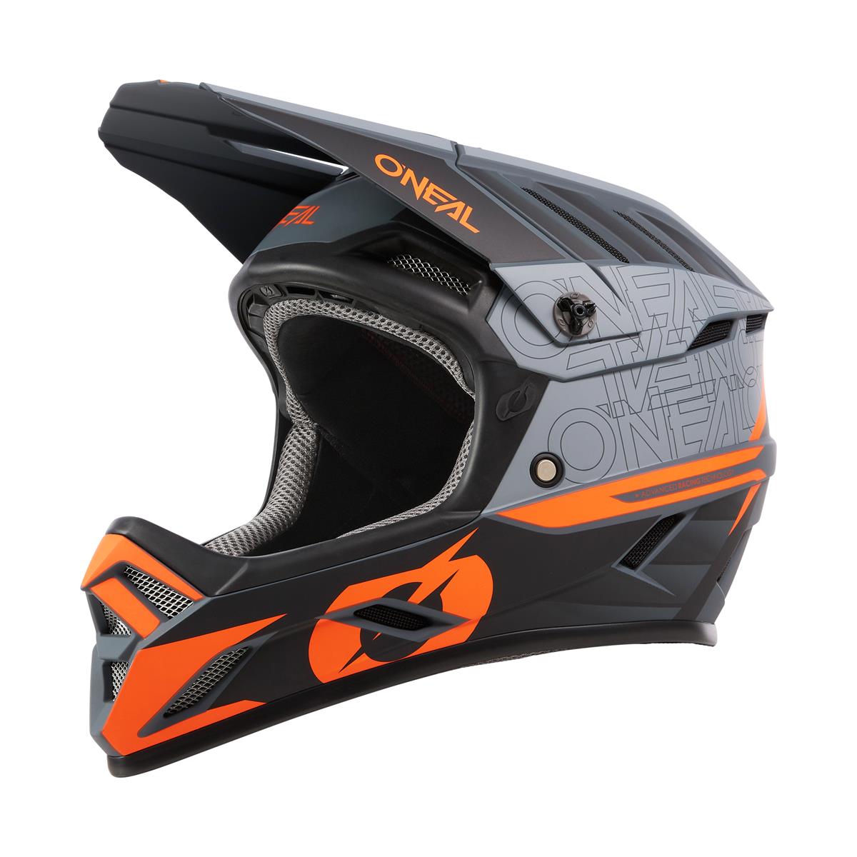 O'Neal Downhill MTB Helmet Backflip Eclipse V.24 - Gray/Orange