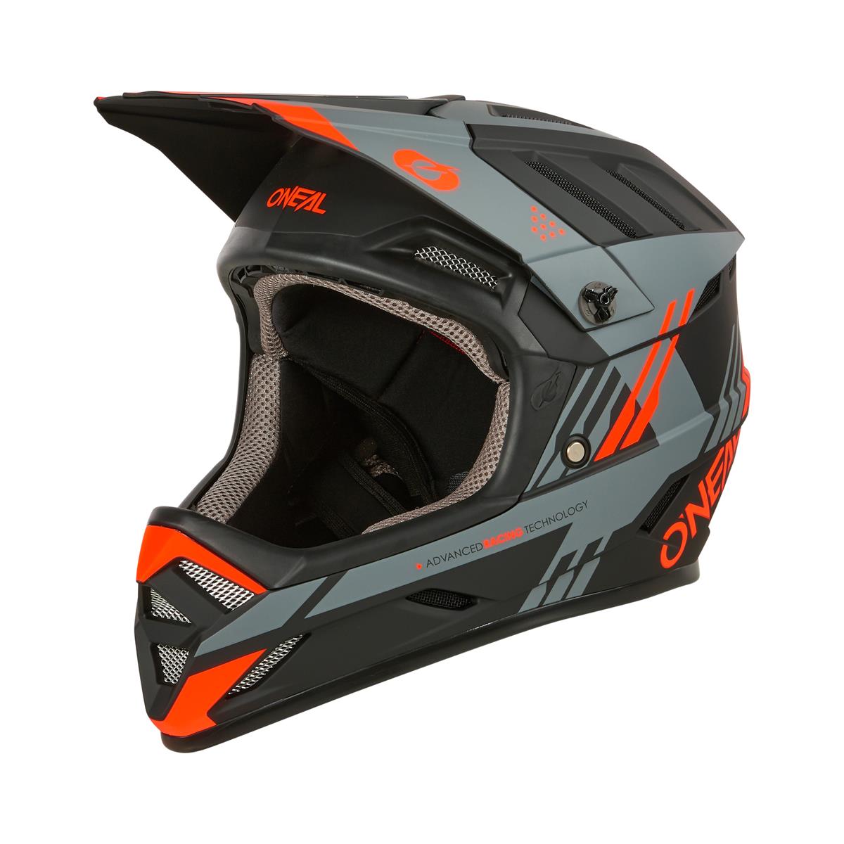 O'Neal Downhill MTB Helmet Backflip Strike V.24 - Black/Gray/Red