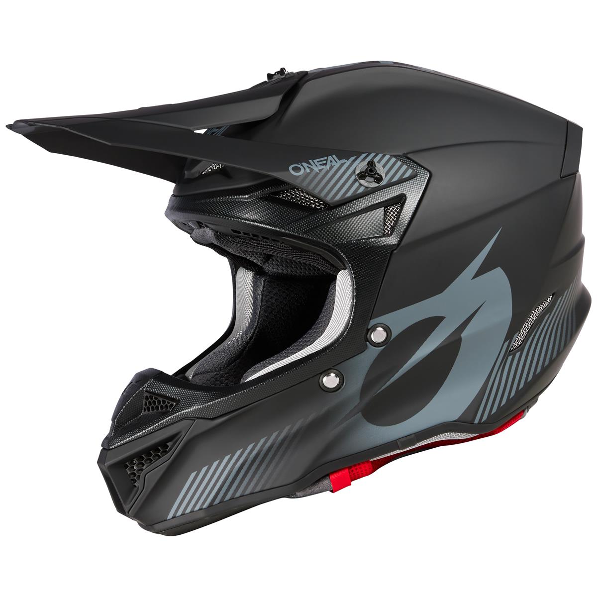 O'Neal Motocross-Helm 5SRS Polyacrylite Solid V.23 - Schwarz