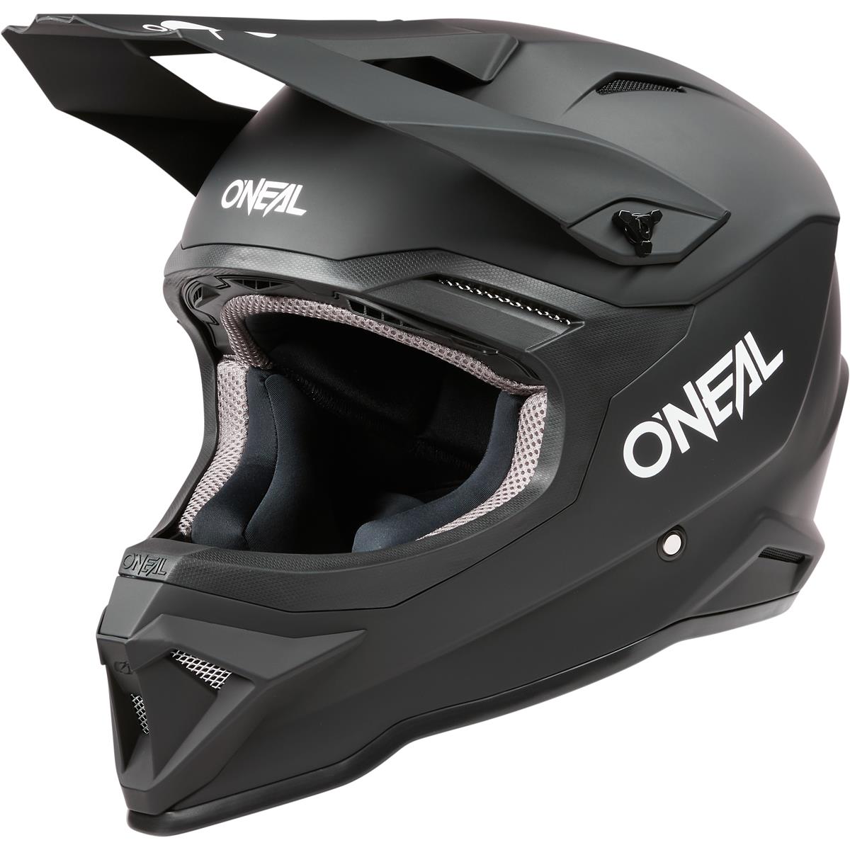 O'Neal Kids Motocross-Helm 1SRS Youth Solid V.24 - Schwarz