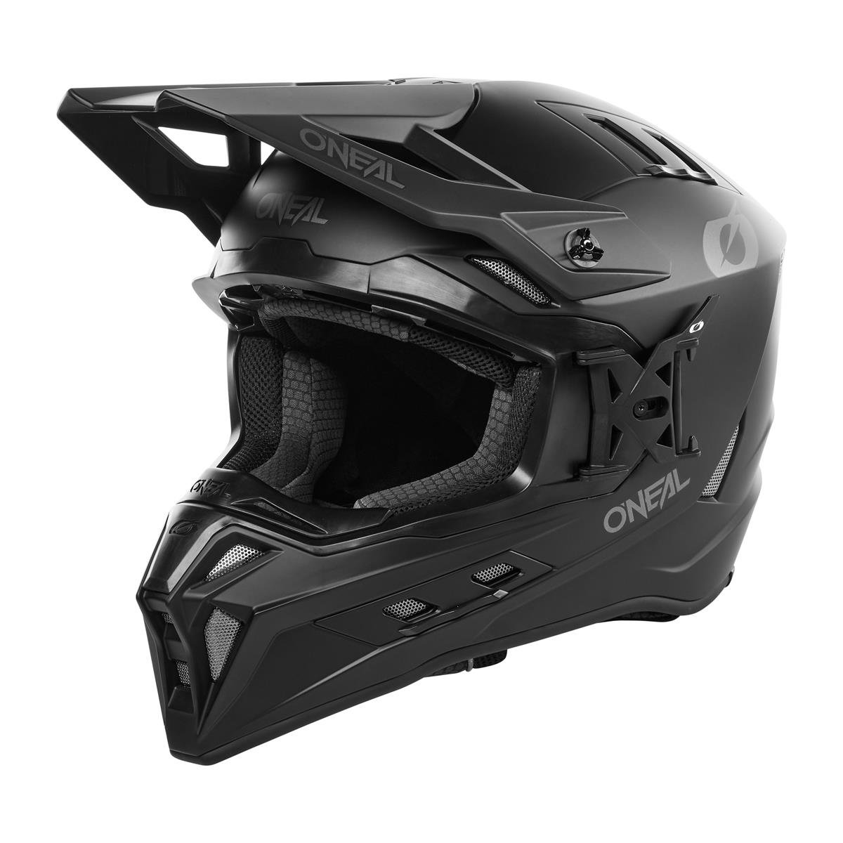 O'Neal Motocross-Helm EX-SRS Solid V.24 - Schwarz