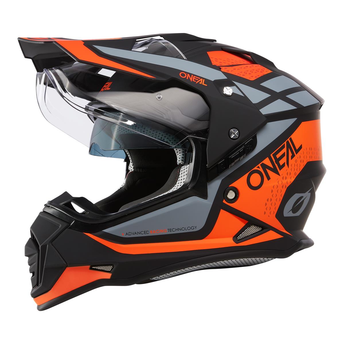 O'Neal Adventure Helmet Sierra R V.24 - Orange/Black/Gray