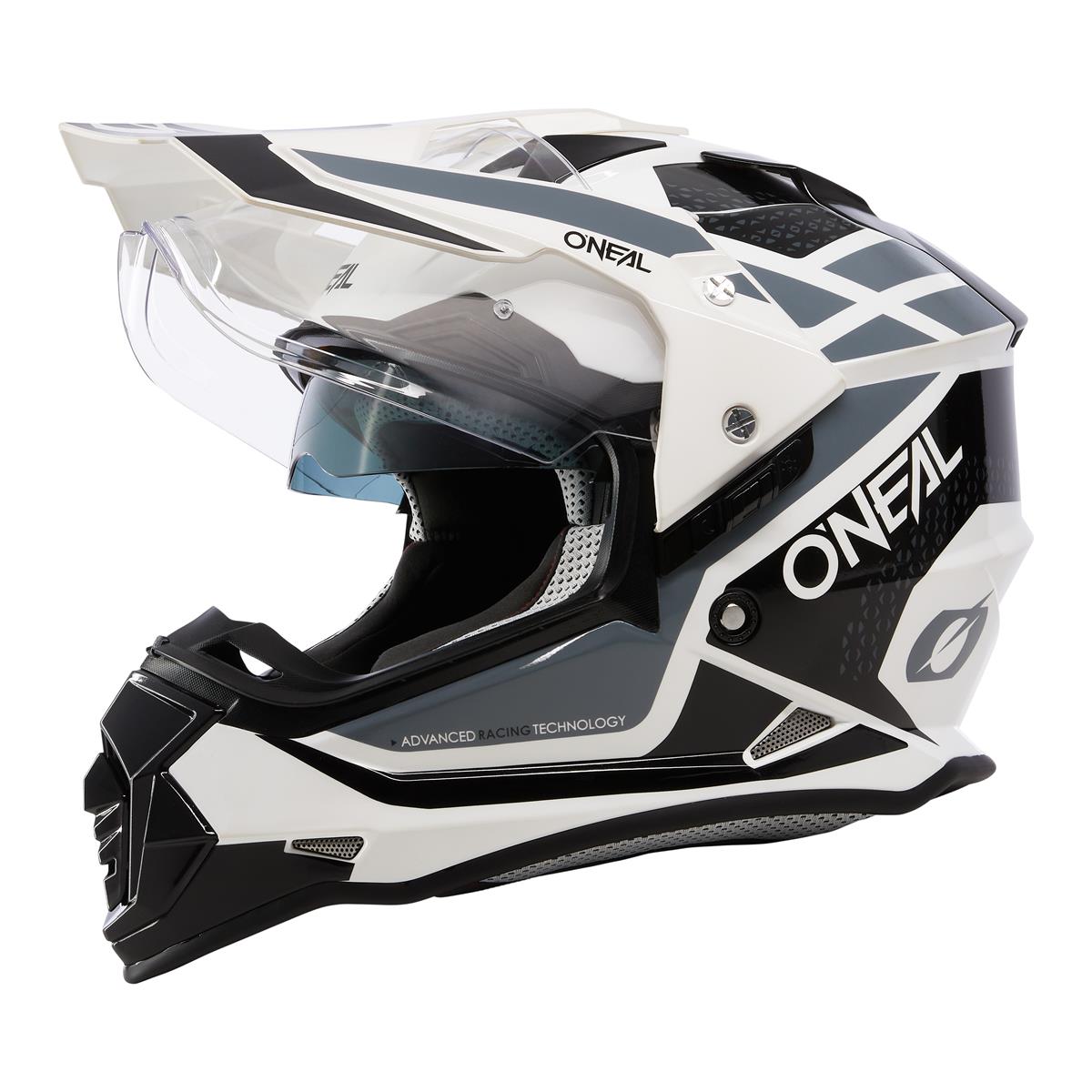O'Neal Adventure Helmet Sierra R V.24 - White/Black/Gray