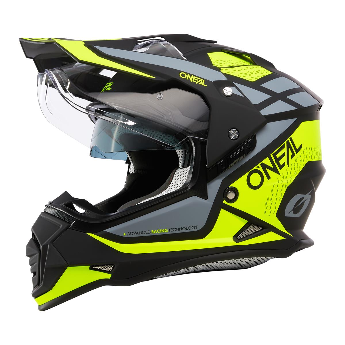 O'Neal Adventure Helmet Sierra R V.24 - Neon Yellow/Black/Gray