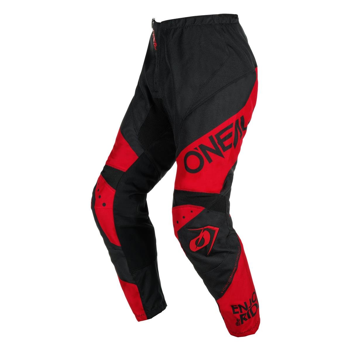 O'Neal Pantalon MX Element Racewear V.24 - Noir/Rouge