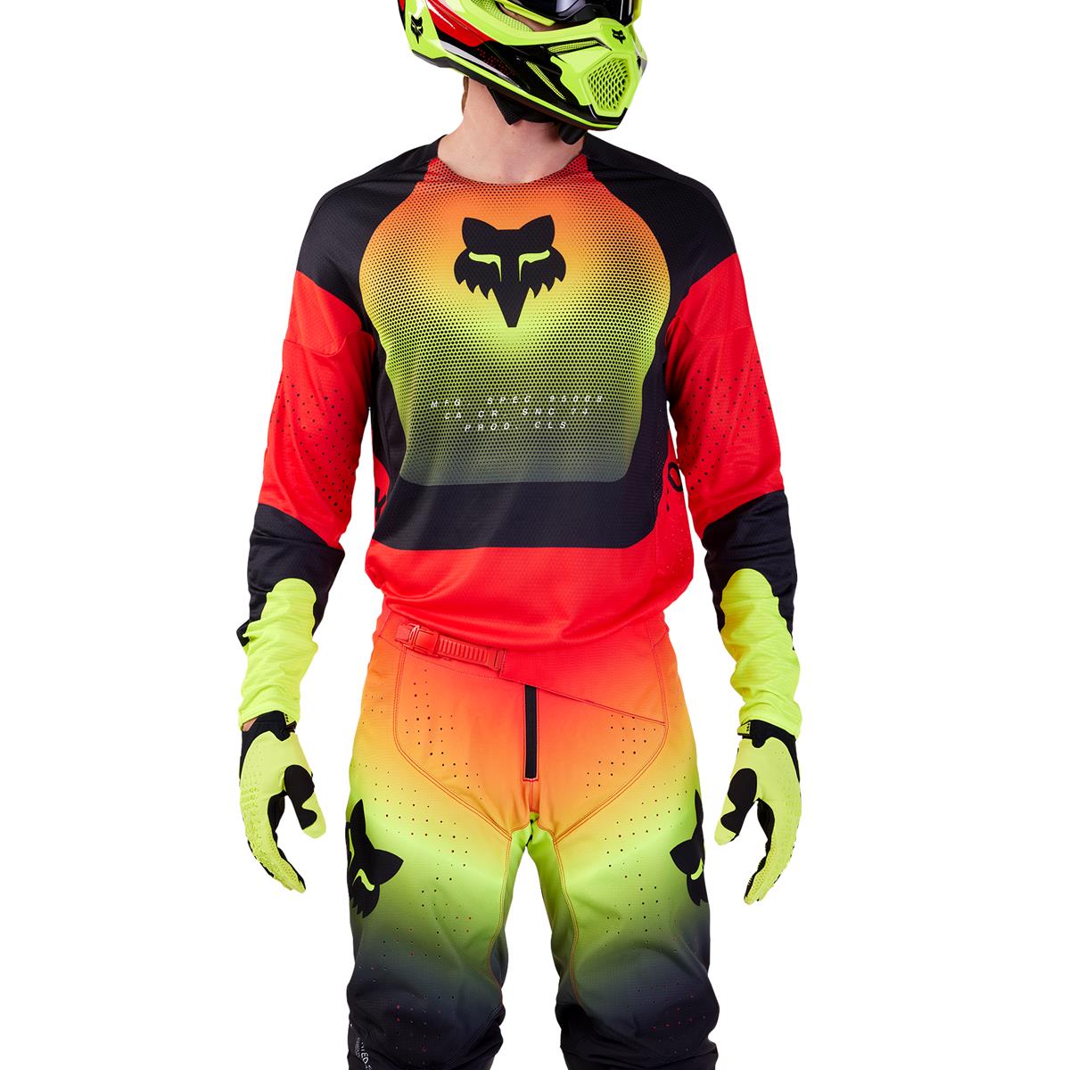 Fox MX Jersey 360 Revise - Red/Yellow