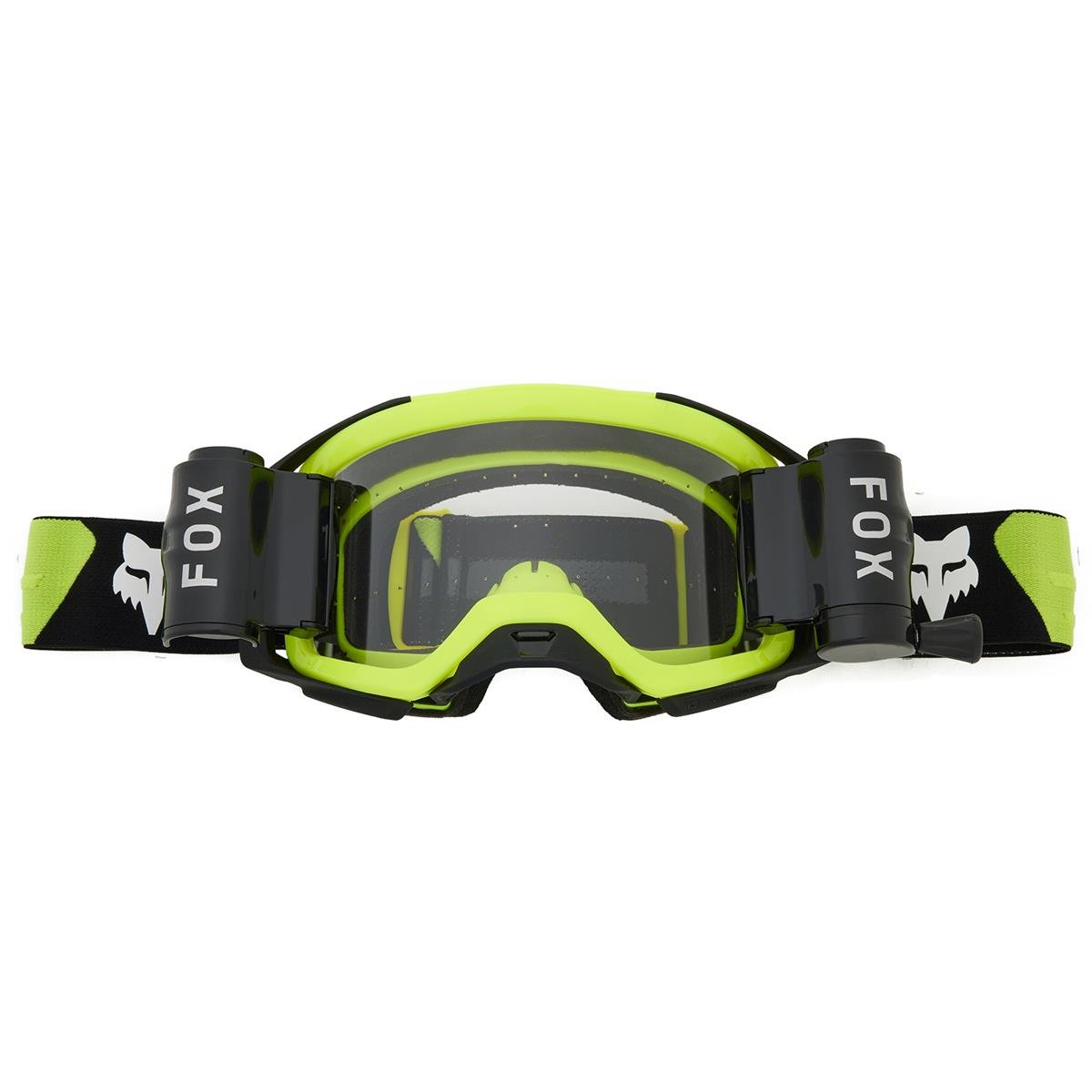 Fox Goggle incl. Roll-off System Airspace Roll-Off Flo Yellow, Non-Mirrored