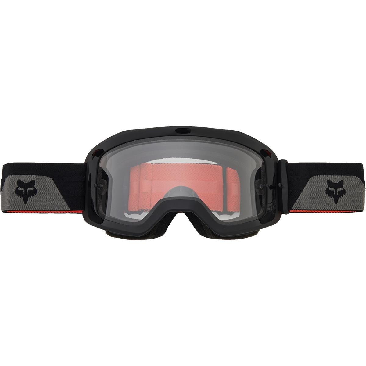 Fox Goggle Main X Black, Non-Mirrored