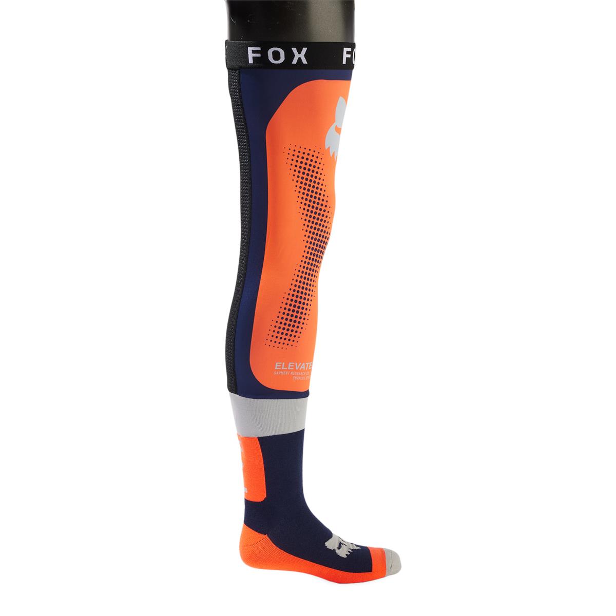 Fox MX Socks Flexair Knee Brace Flo Orange