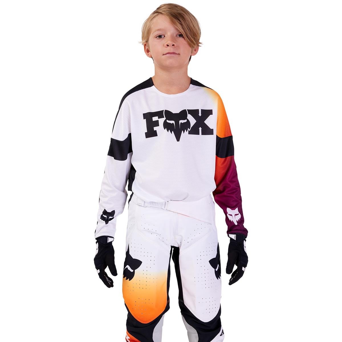 Fox Kids MX Jersey 360 Streak - Weiß