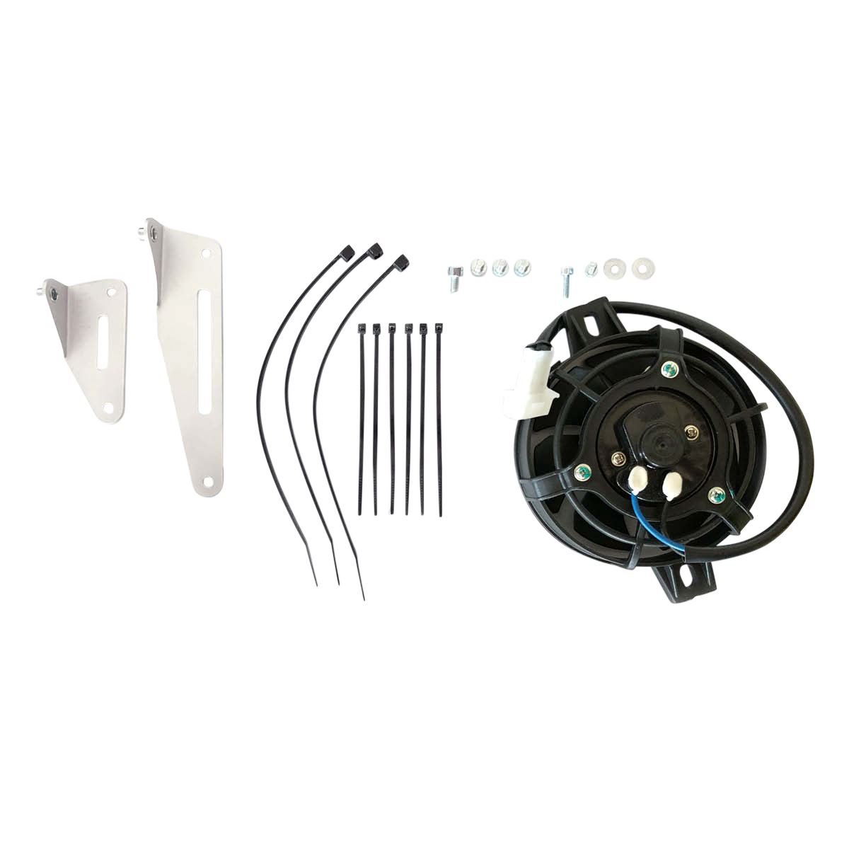 X-Grip Radiator Cooler Fan Set  Gas Gas 24-, Husqvarna TE/FE 24-, KTM EXC/-F 24-