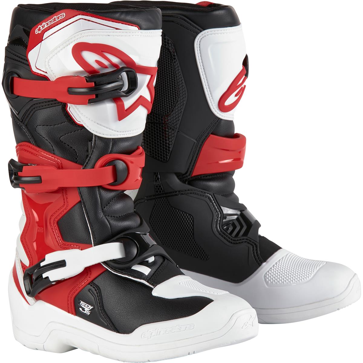 Alpinestars Kids MX Boots Tech 3 S Youth White/Black/Red