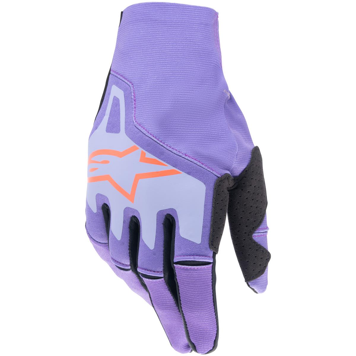 Alpinestars Gloves Techstar Purple/Schwarz