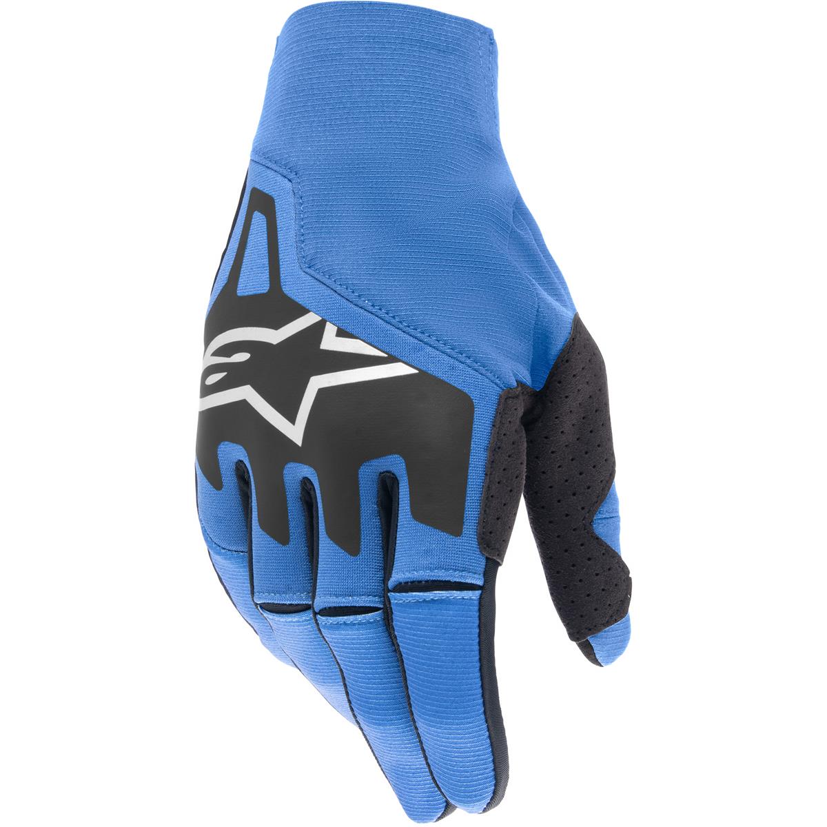Alpinestars Gloves Techstar Blue/Ram/Black