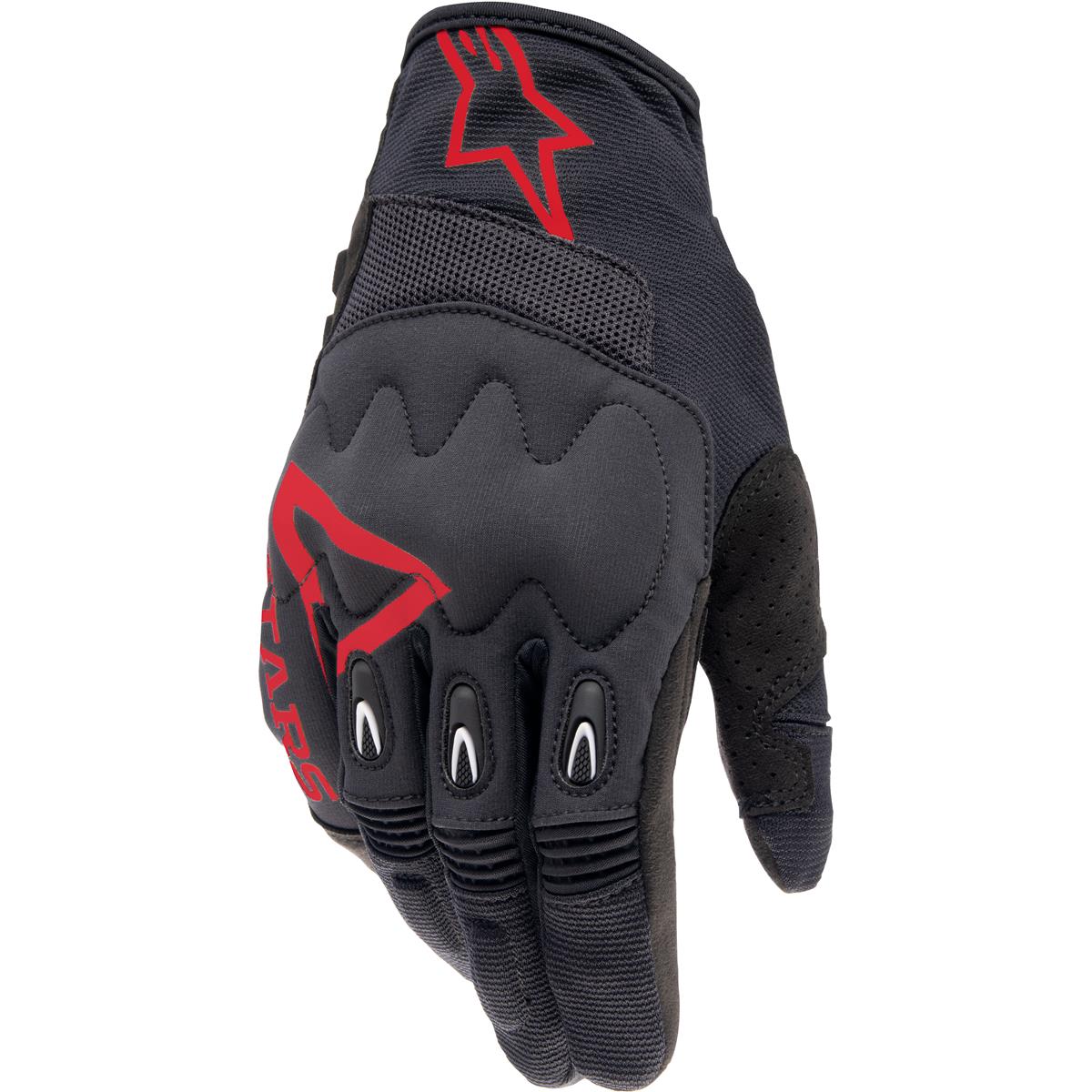 Alpinestars Gloves Techdura Fire Red/Black