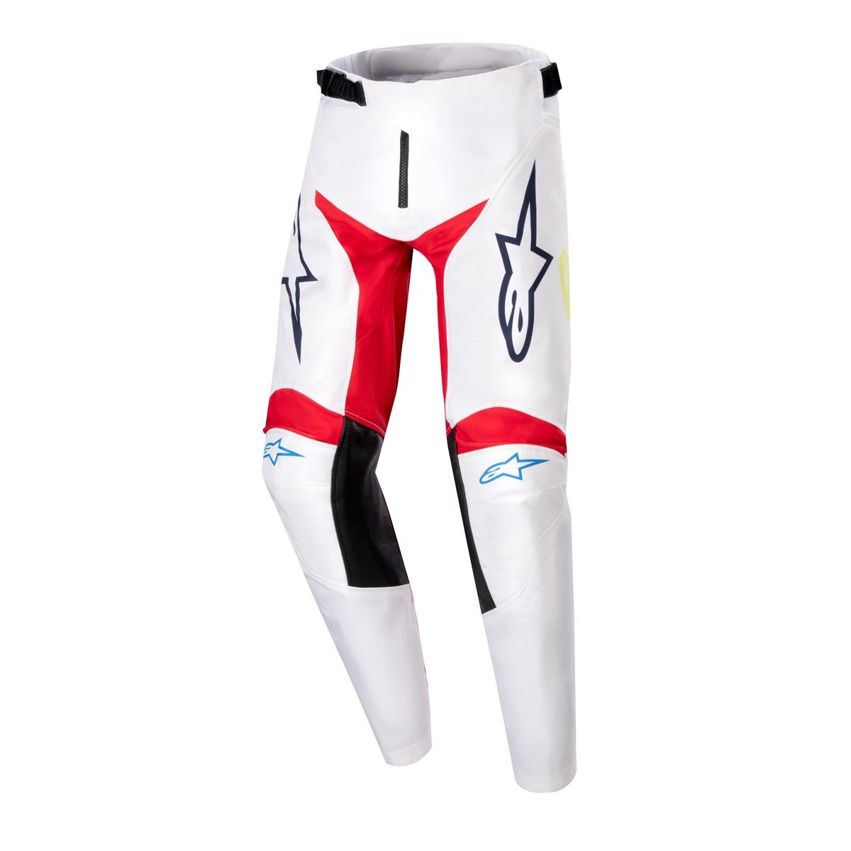 Alpinestars Pantalon MX pour Enfants Racer Hana - Blanc/Multi