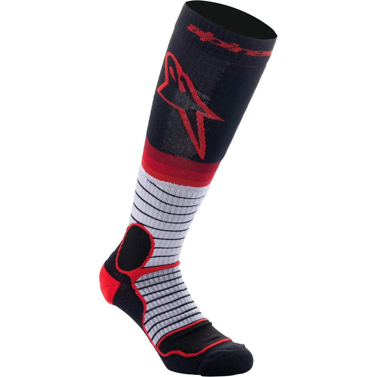 Alpinestars MX Socks Pro Black/Gray/Red