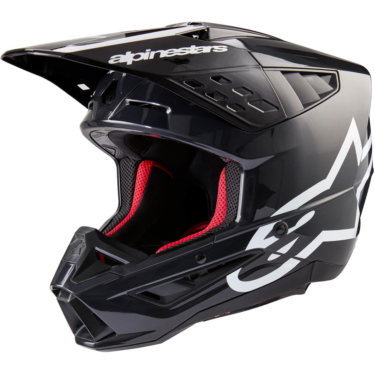 Alpinestars MX Helmet S-M5 Dark Gray/Glossy
