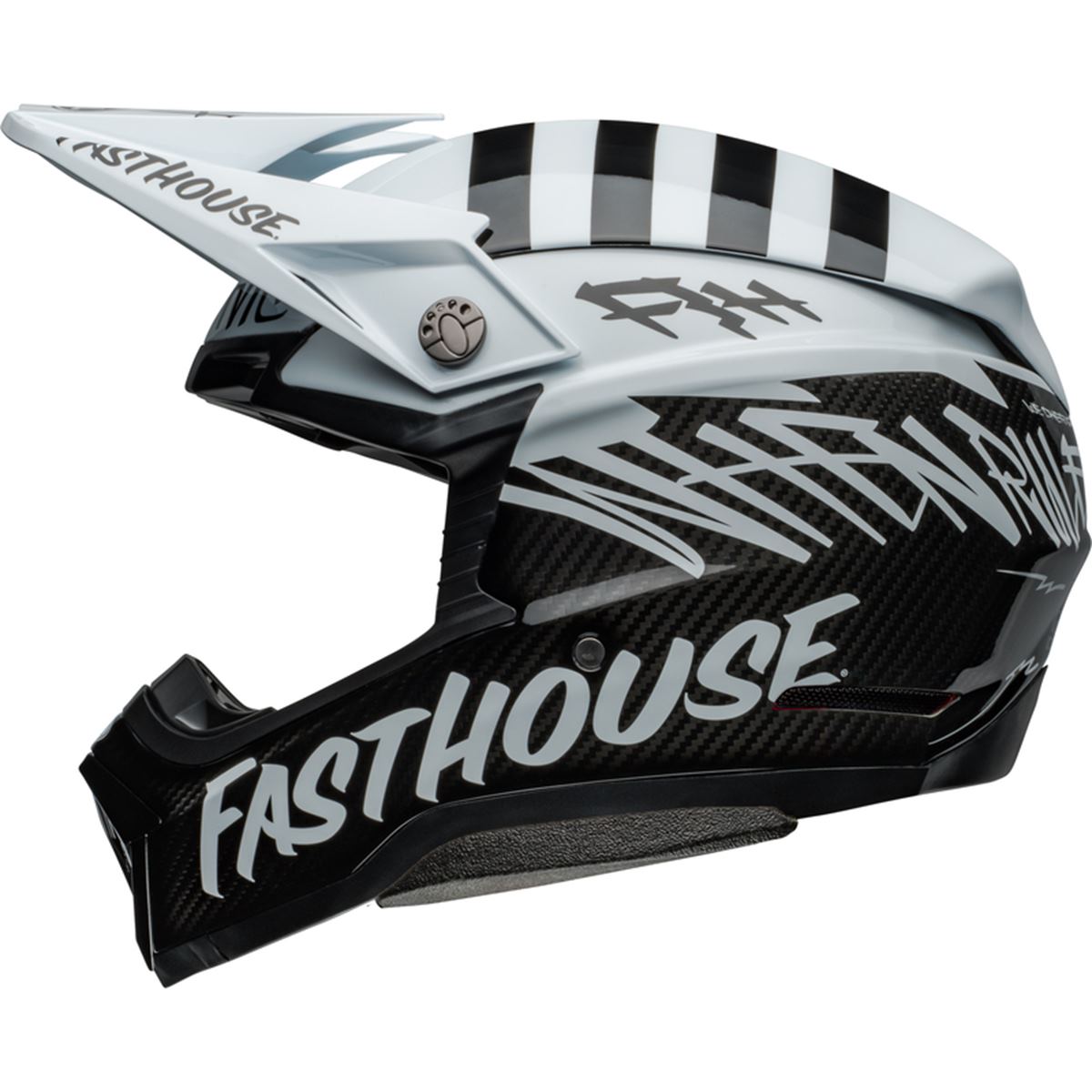 Bell MX Helmet Moto-10 Spherical Limited Edition - Fasthouse - White/Black