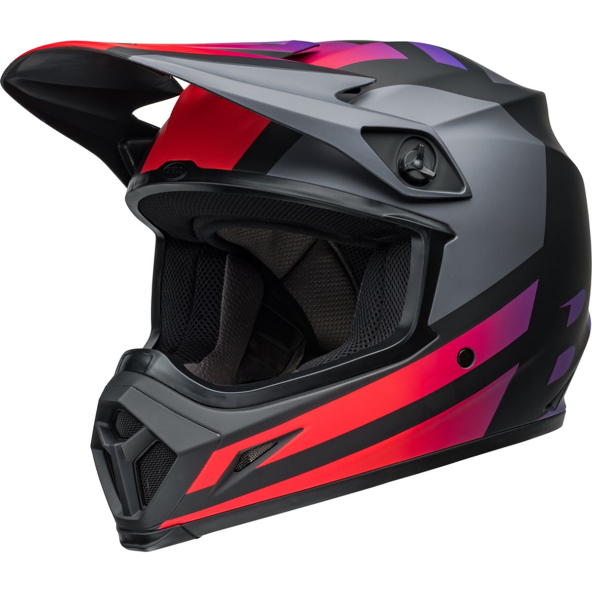 Bell Motocross-Helm MX-9 Mips Alter Ego - Matt Schwarz/Rot