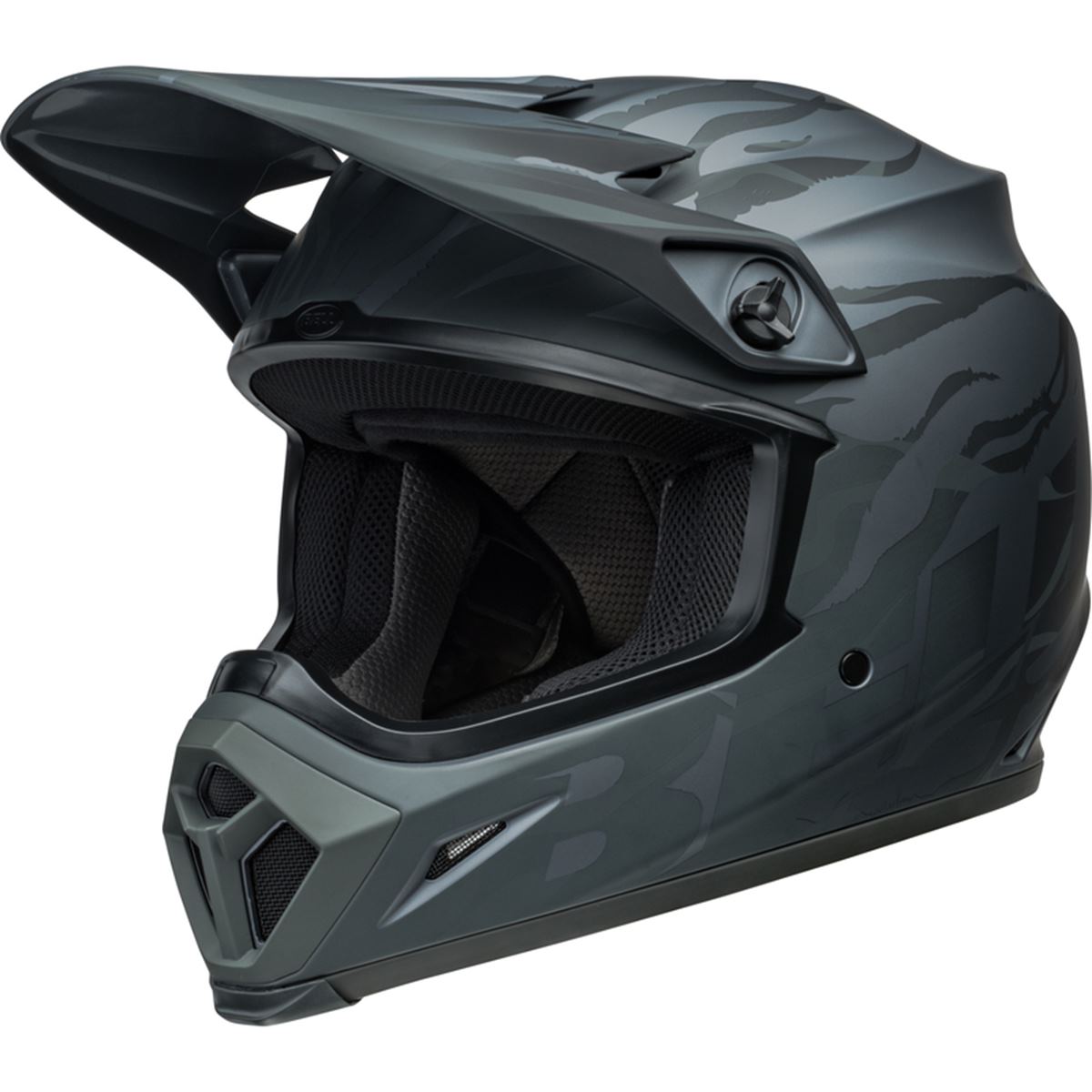 Bell Motocross-Helm MX-9 Mips Decay - Mattschwarz
