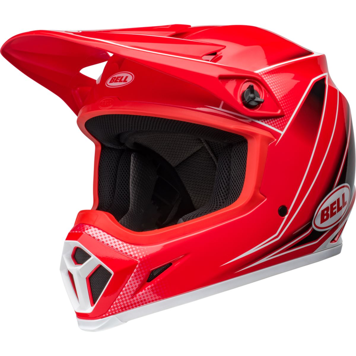 Bell Casque MX MX-9 Mips Zone - Rouge