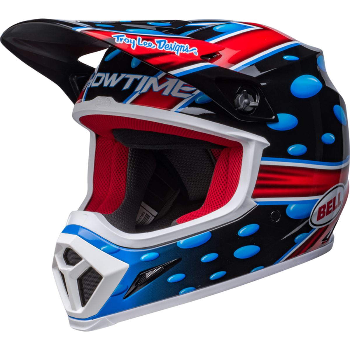 Bell MX Helmet MX-9 Mips McGrath Showtime - Black/Red