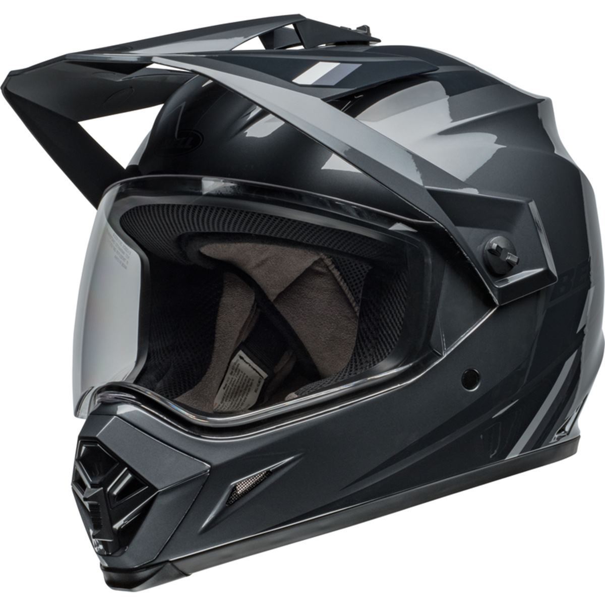 Bell Motocross-Helm MX-9 Adventure Mips Alpine - Silber/Grau