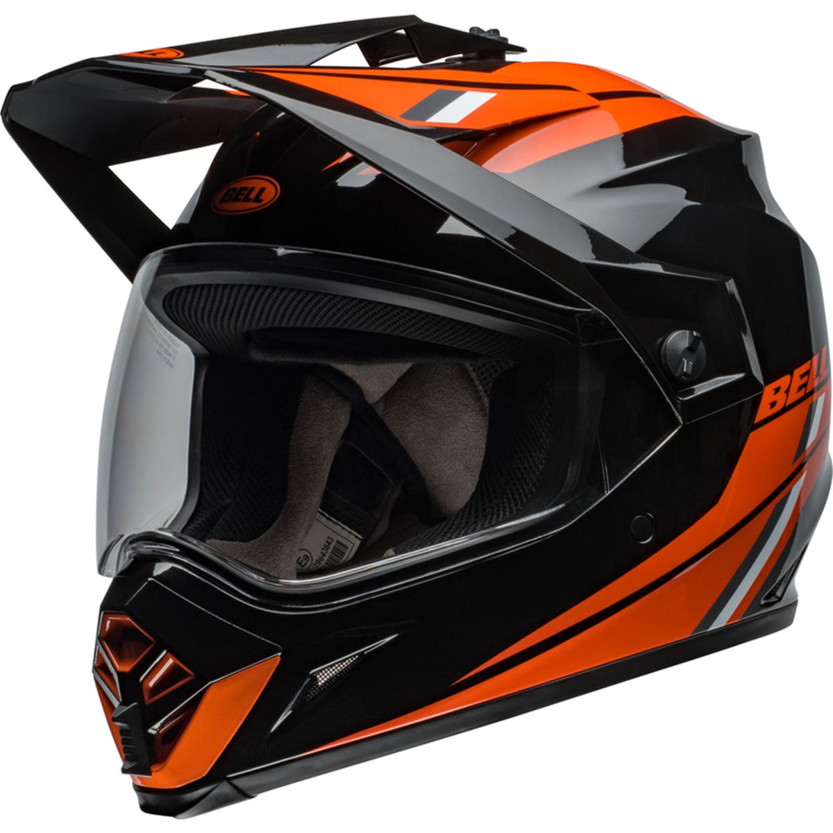 Bell Motocross-Helm MX-9 Adventure Mips Alpine - Schwarz/Orange