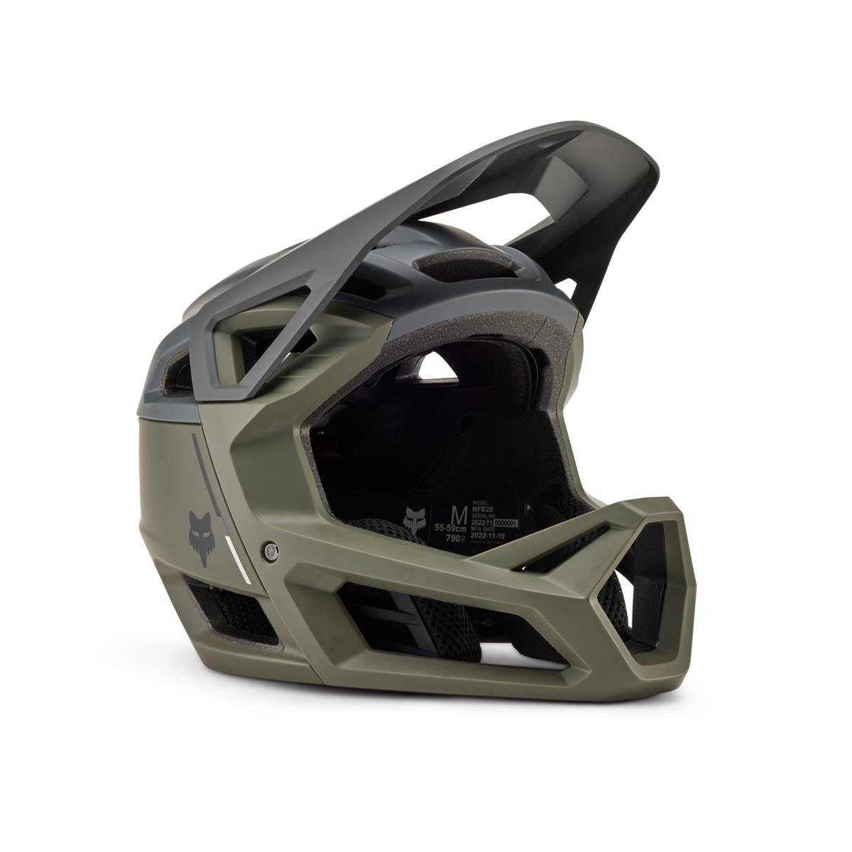 Fox Enduro MTB-Helm Proframe Clyzo - Olivgrün