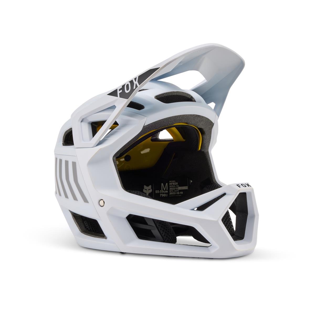 Fox Enduro MTB-Helm Proframe Nace - Weiß