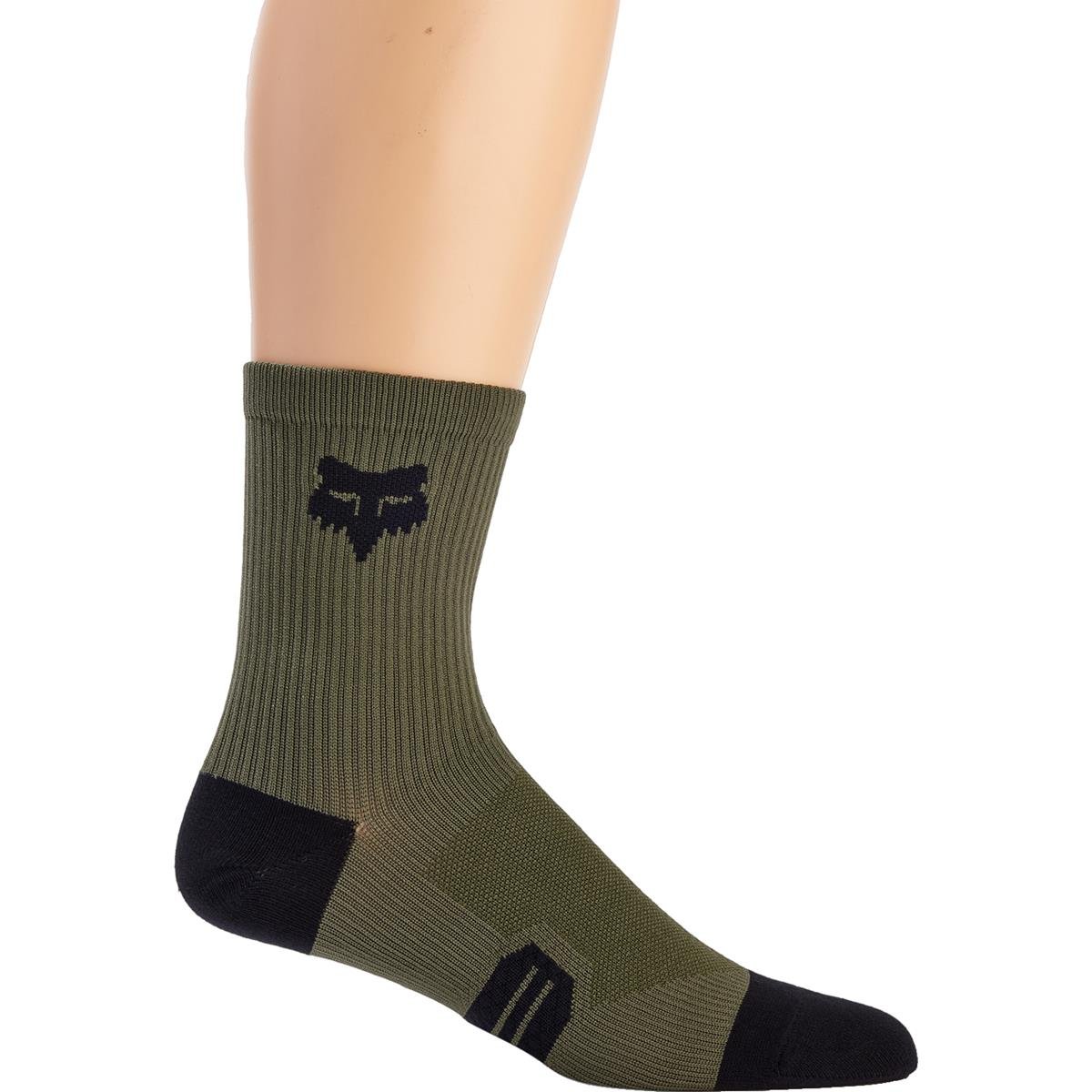 Fox Socken 6" Ranger Olivgrün