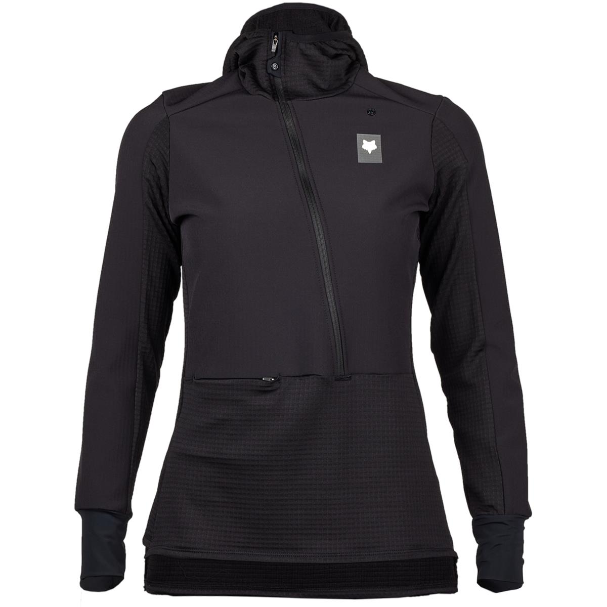 Fox Donna Giacca MTB Defend Thermal Hoodie Nero