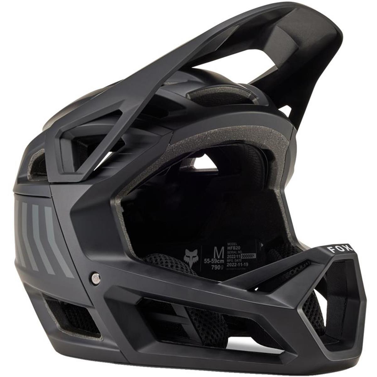 Fox Kids Enduro MTB Helmet Proframe Race Energy - Black