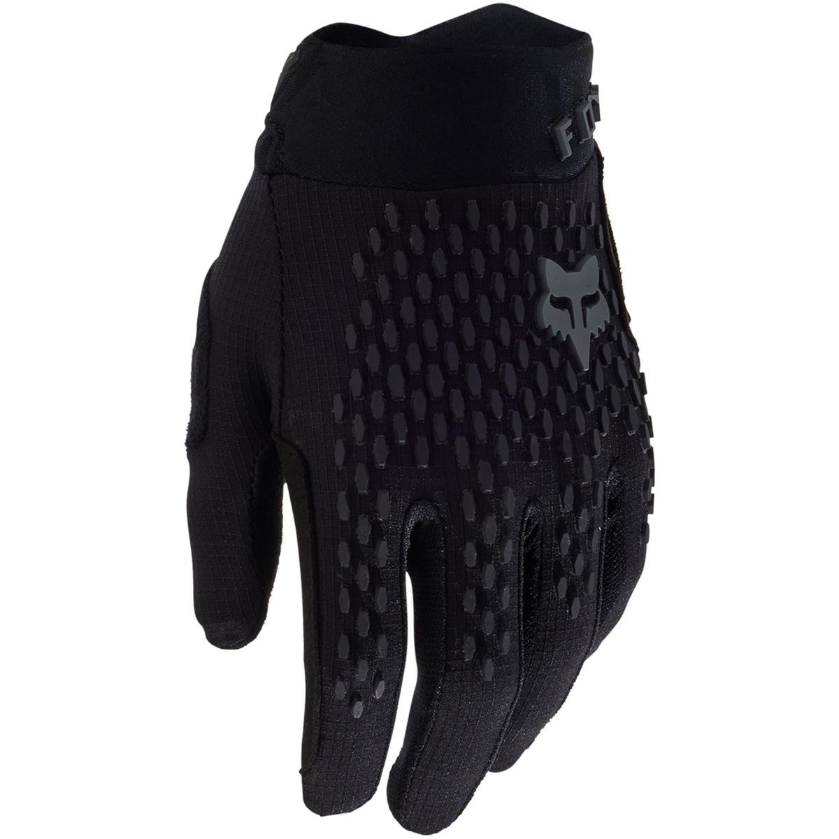 Fox Kids MTB Gloves Defend Black