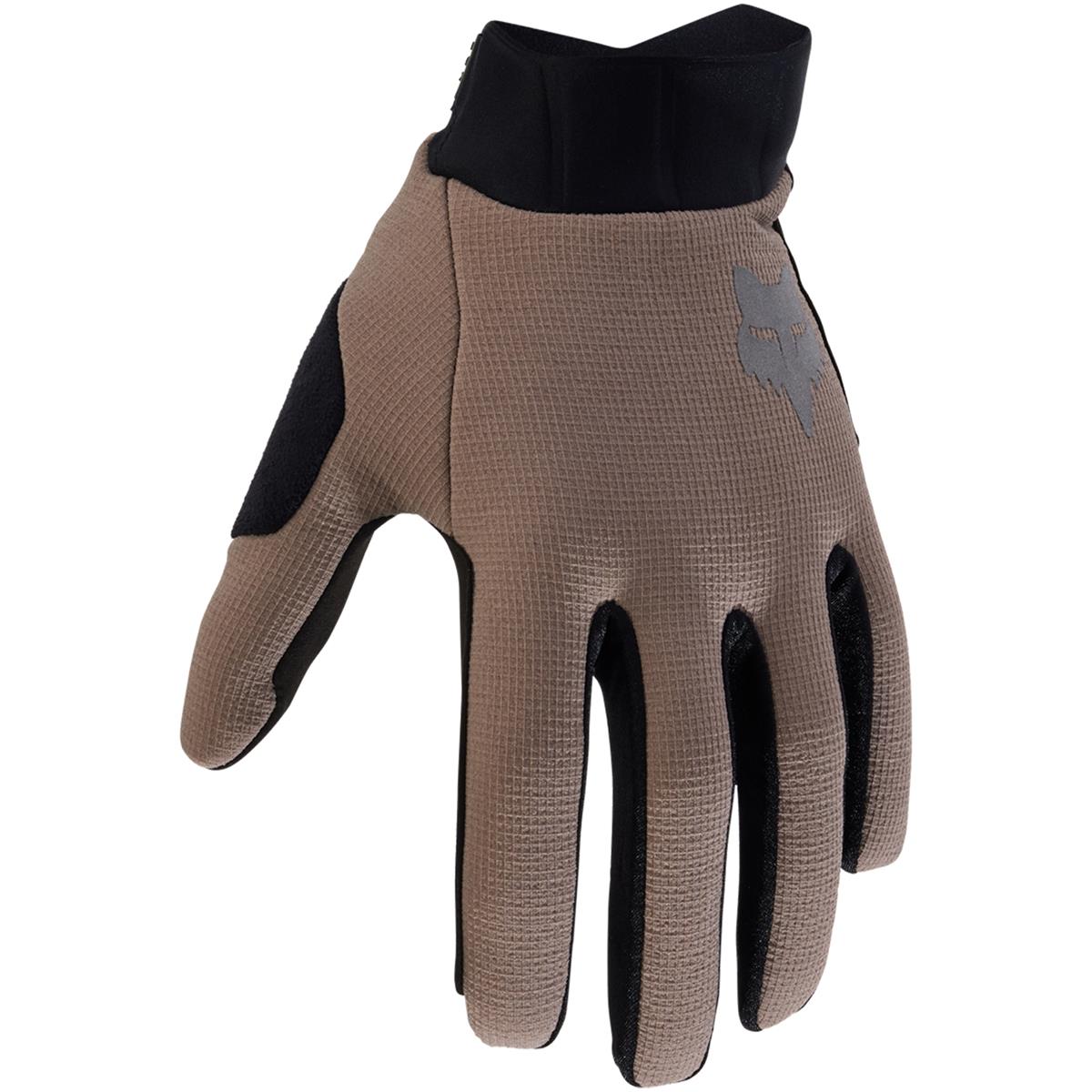 Fox MTB Gloves Defend Lo-Pro Fire Lunar - Adobe