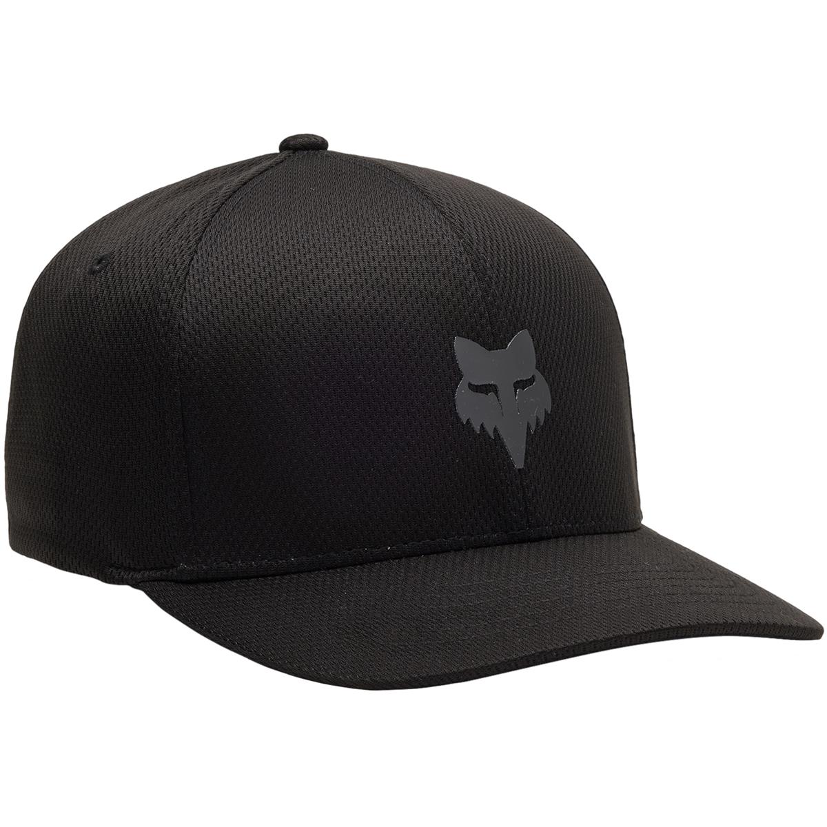 Fox Flexfit Cap Core Fox Head Tech - Black/Charcoal