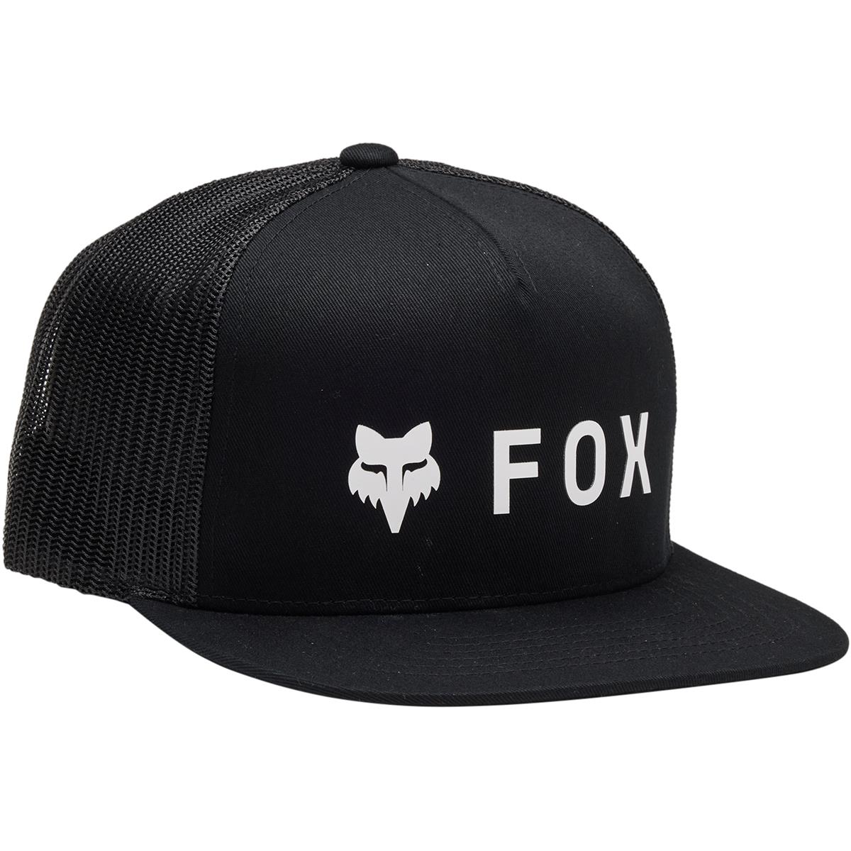 Fox Snapback Cap Core Absolute Mesh - Schwarz