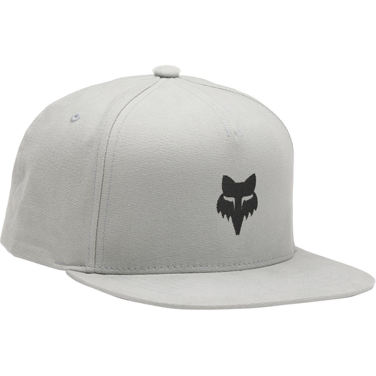 Fox Snapback Cap Core Fox Head - Steel Gray