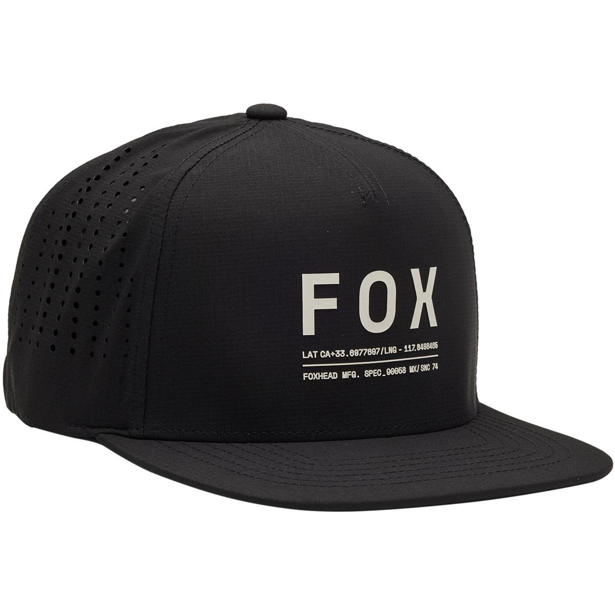 Fox Snapback Cap Core Non Stop Tech - Schwarz