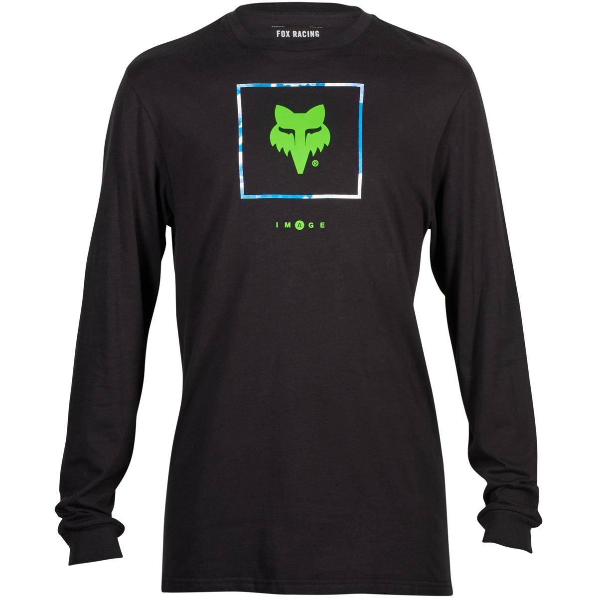 Fox T-Shirt Manica Lunga Race Atlas - Nero